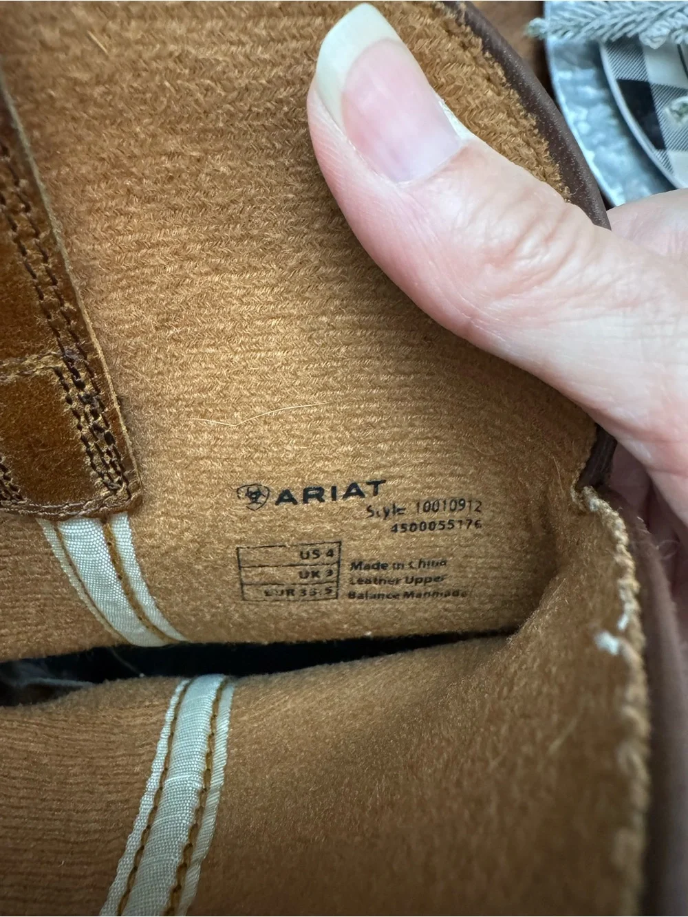 Ariat style name